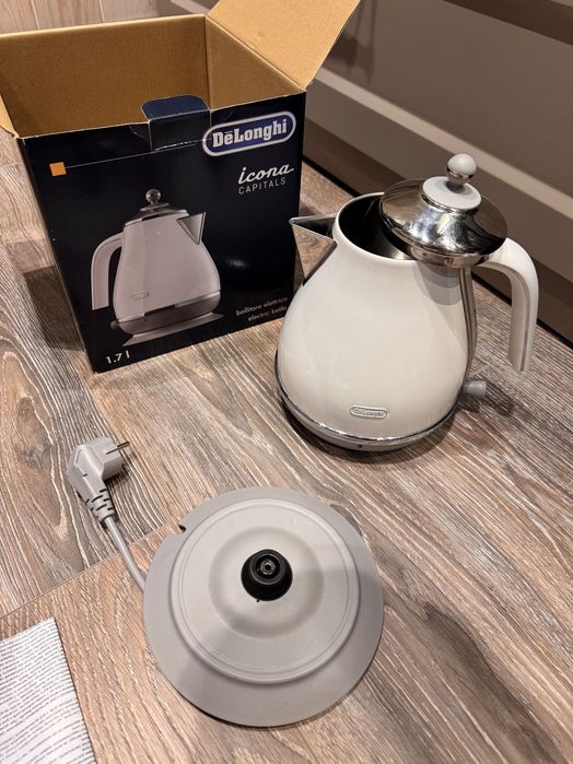 Електрочайник delonghi icona capitals