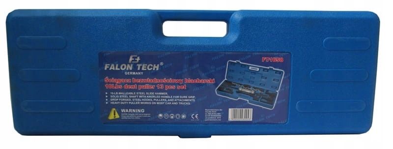 Набор для рихтовки с обратным молотком 13 ед. Falon Tech 1658