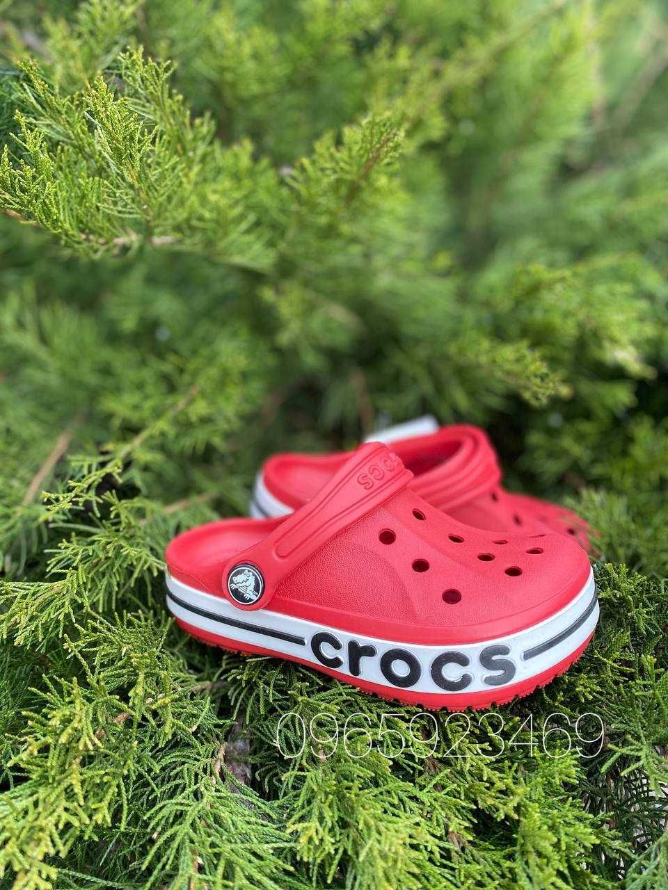 Знижка! Дитячі крокси  Crocs Bayaband сабо  24-34рОригінал + Джибітс