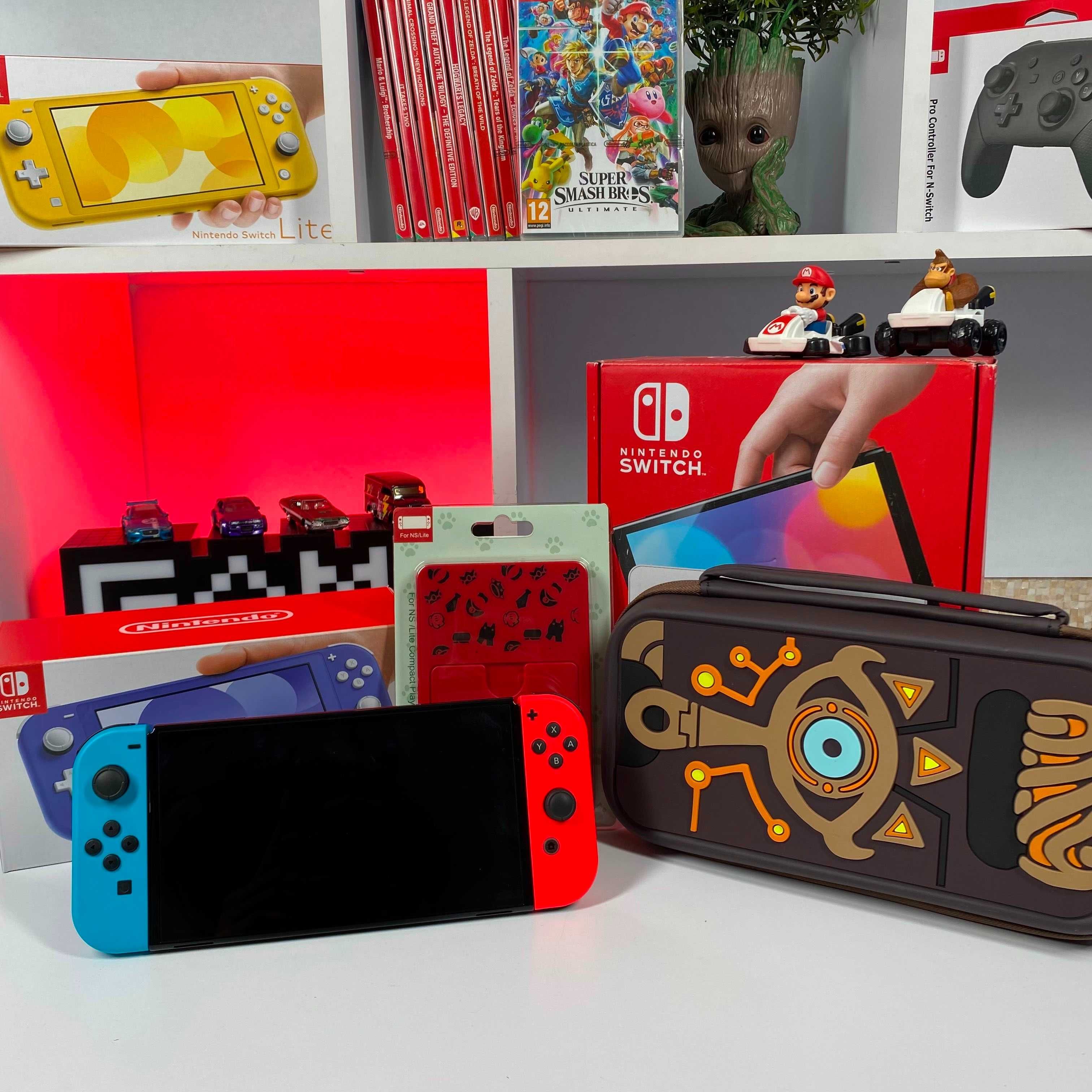 Консоль Nintendo Switch OLED Model 64GB Б/У Нінтендо Свіч + Гарантія