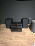 Zestaw stereo Yamaha + kolumny quart 500