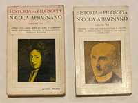 História da Filosofia de Nicola Abbagnano. Vol. 7 e 12