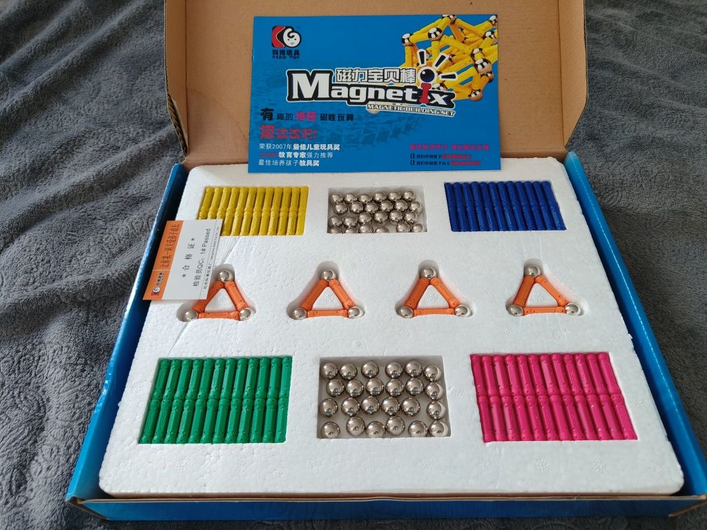 Magnetix Magnetix Builoing Set 168 elementów