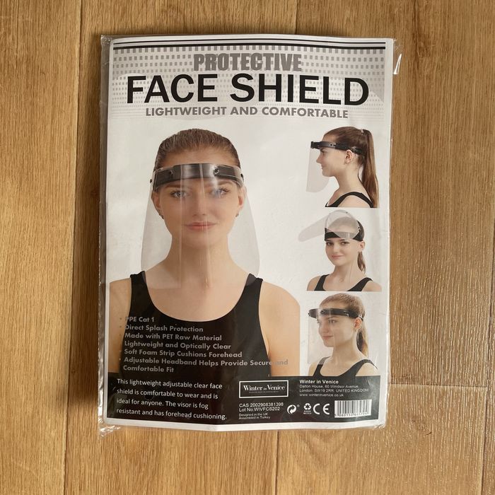 Захисний єкран -маска для обличчя