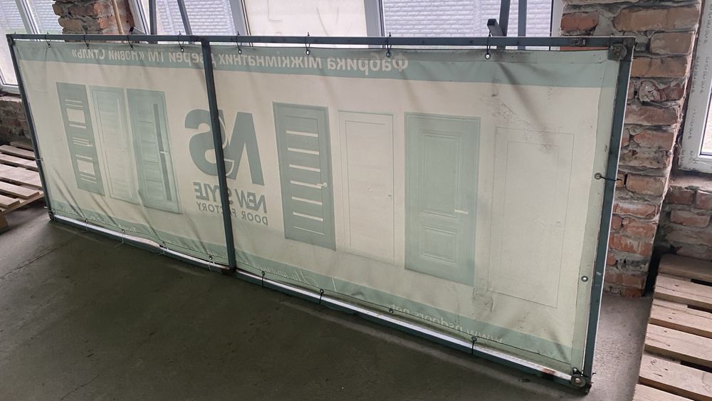 Основа (рамка) з труби для зовнішньоі реклами