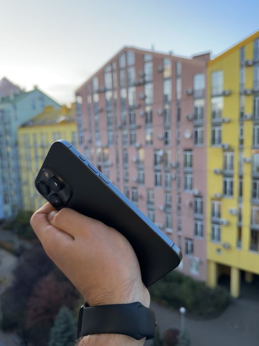 94% Аккум Идеал iPhone 15 Pro Max 256Gb Black Titanium Neverlock Айфон