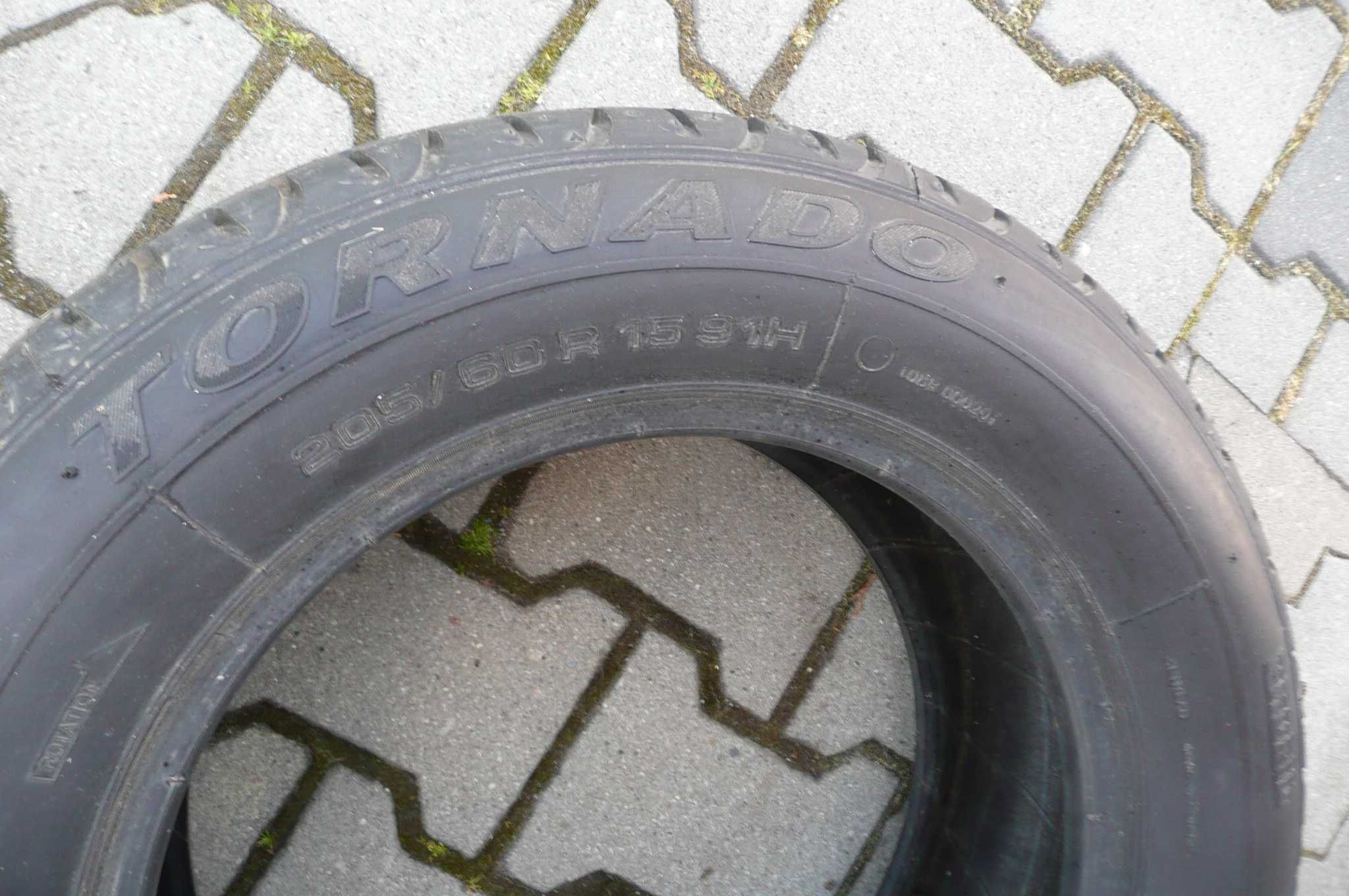 Opona letnia używane 205/60 R15 TORNADO PROFIL