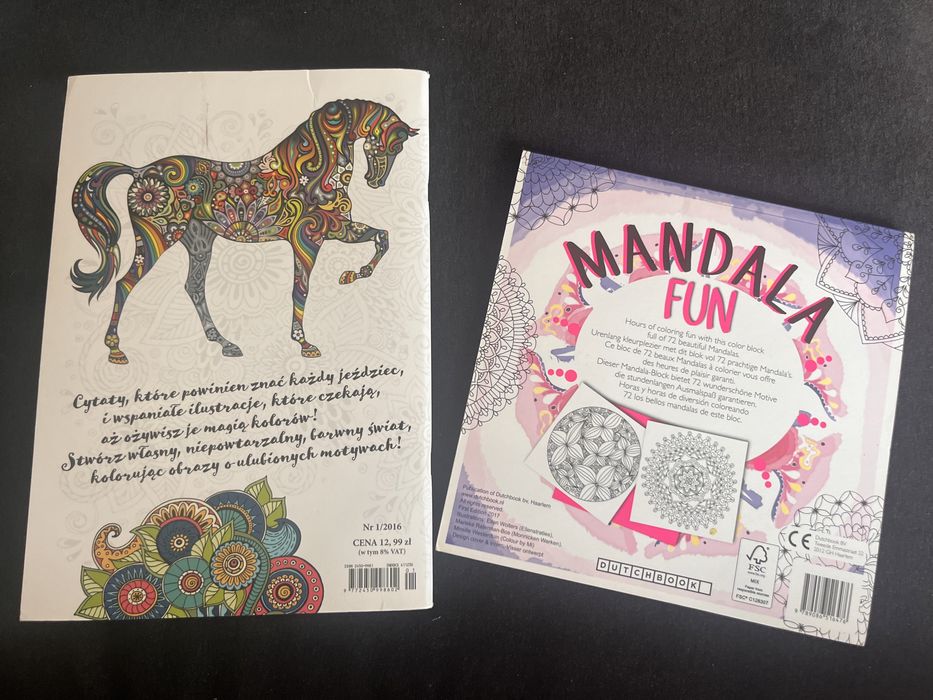 Mandala fun , kolorowanka , Kolorowanki jeździeckie