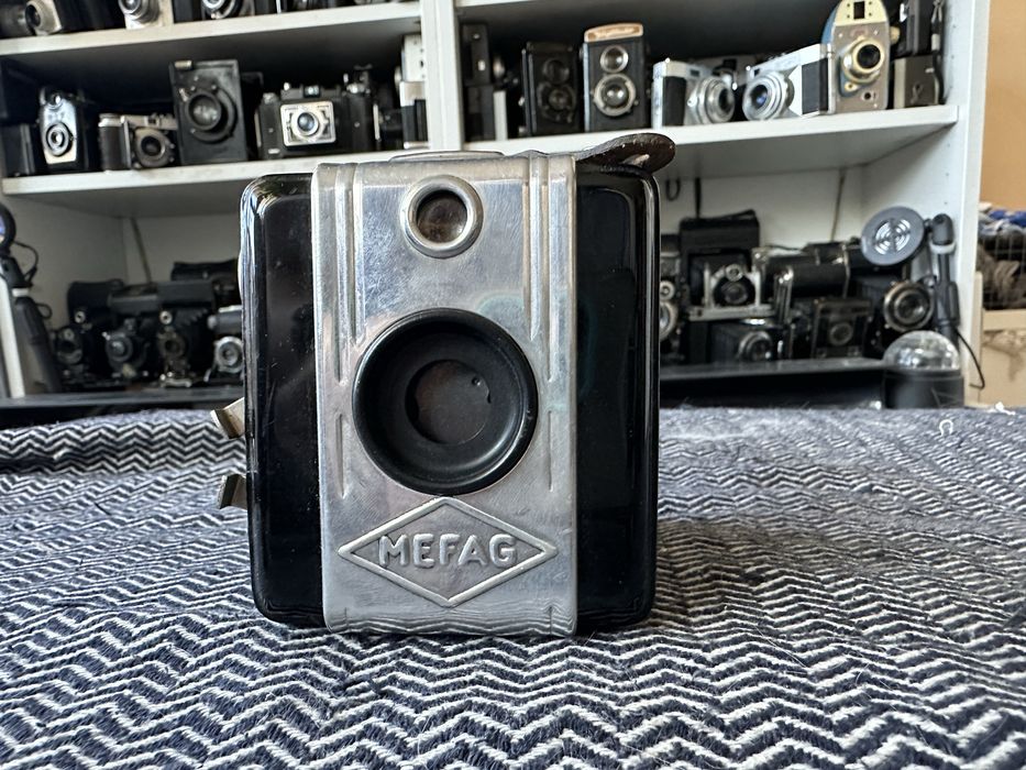 Stary szwedzki aparat mefag rzadki z dokumentami