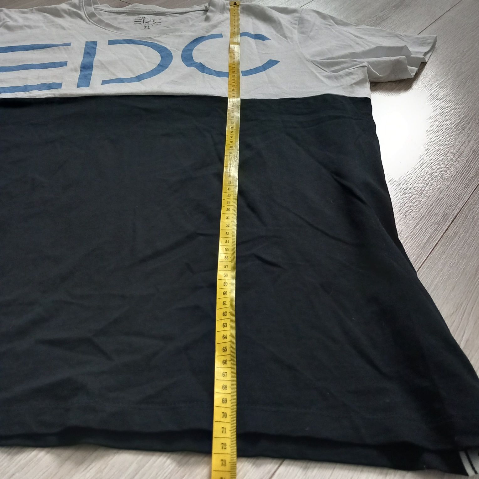 Nowa biała czarna koszulka T-shirt EDC XL