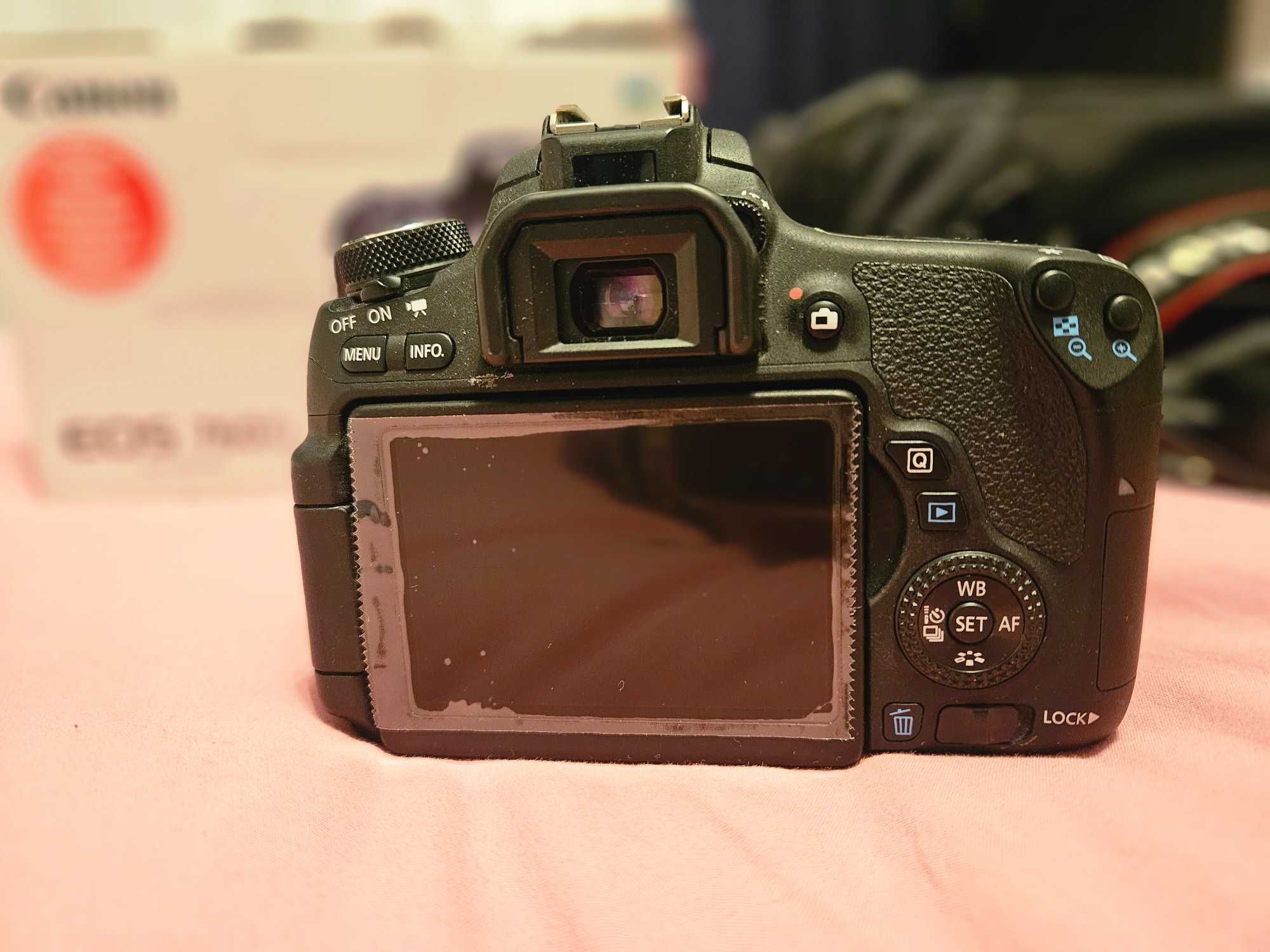 Canon EOS 760D zestaw plus Fish Eye