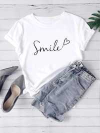 Молодіжна жіноча футболка "SMILE"