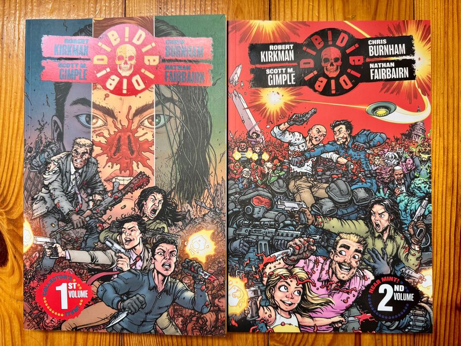 Комікс DIE!DIE!DIE! Vol. 1 та Vol. 2 - комплект, нові, TPB