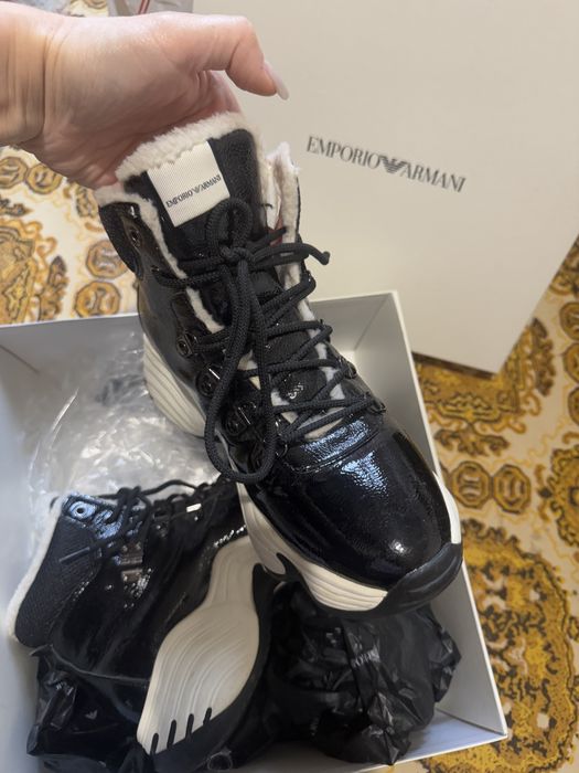 Зимові ботинки Emporio Armani оригінал 39