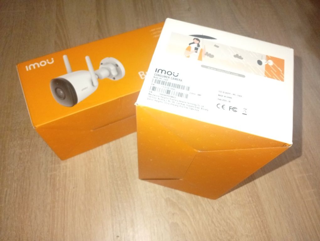 IP-камера IMOU Bullet 2C 4MP, 3C 5MP фокус 2.8 (IPC-F42P) wifi dahua