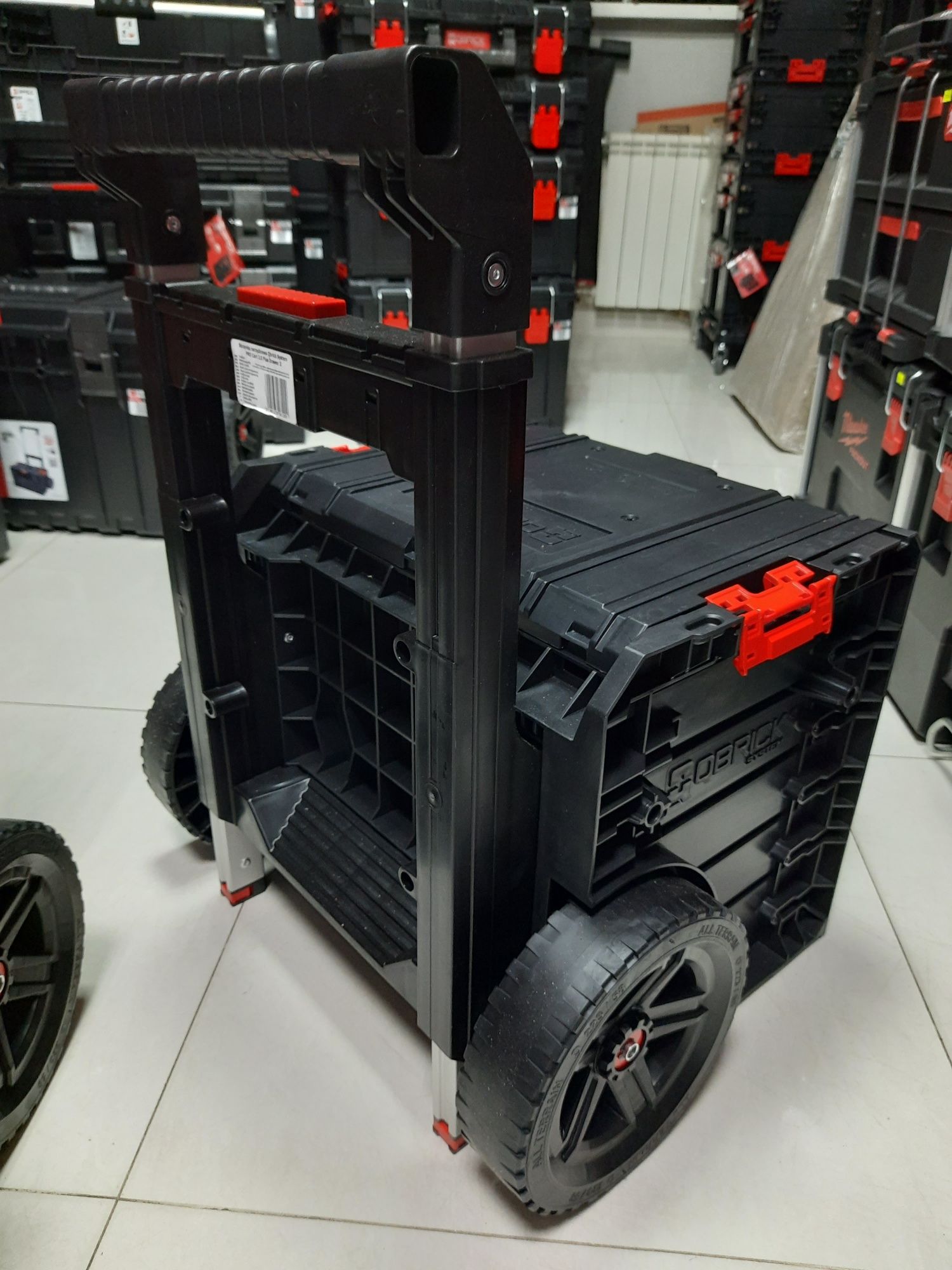 Ящик на колесах QBRICK SYSTEM PRO CART 2.0 PLUS DRAWER 2-  3