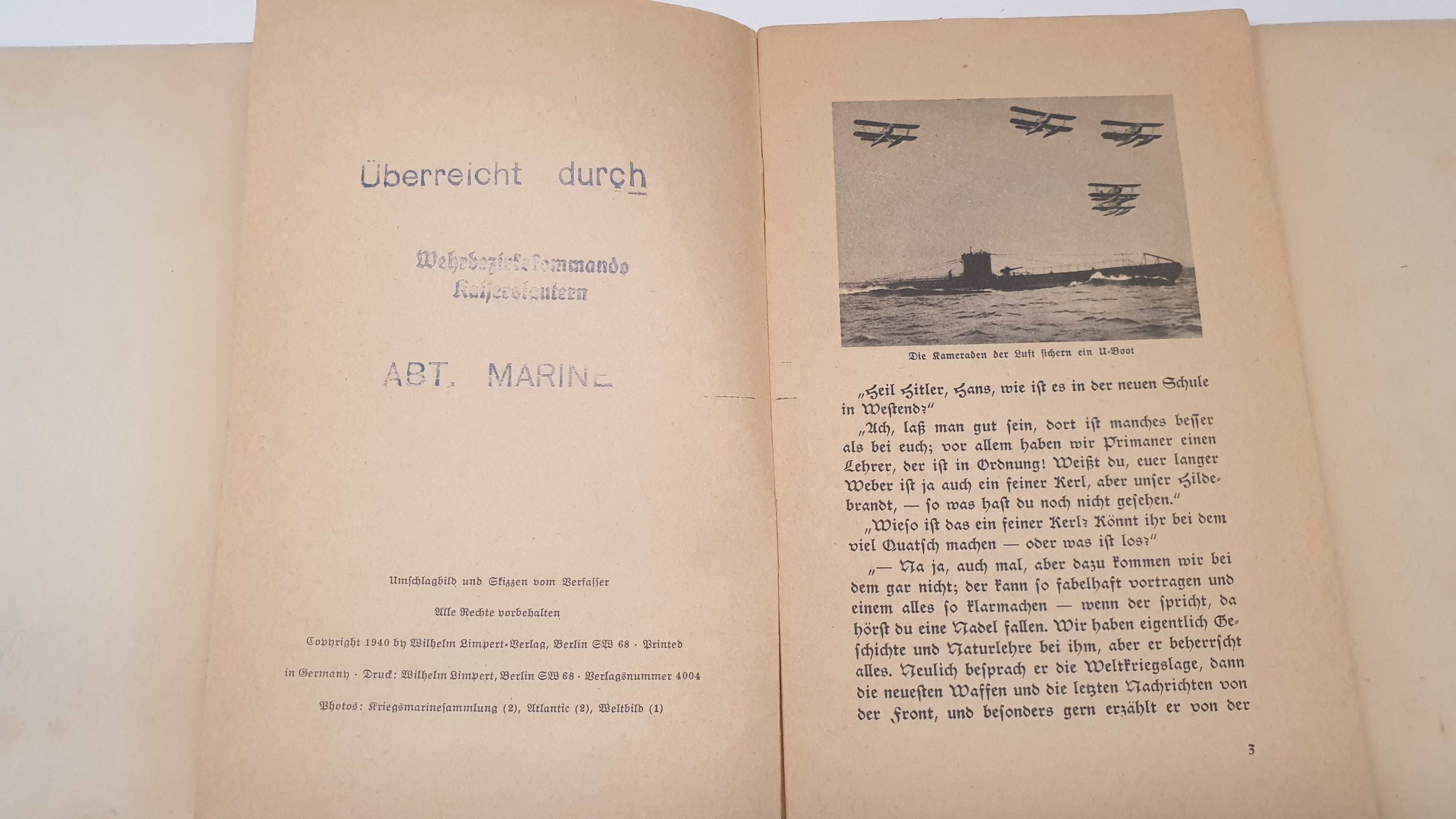 Was jeder vom deutschen U-Boot wiessen Muss - MAX BARTSCH 1940r.