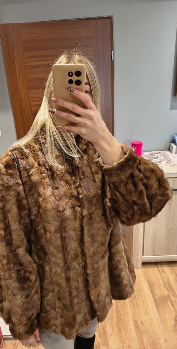 Prawdziwe futro  z norek piękne