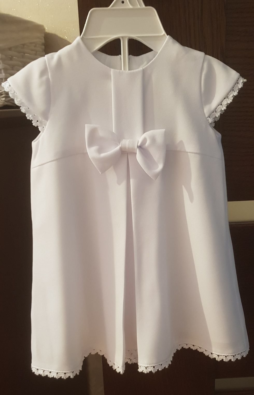 Sukienka biała do chrztu 62