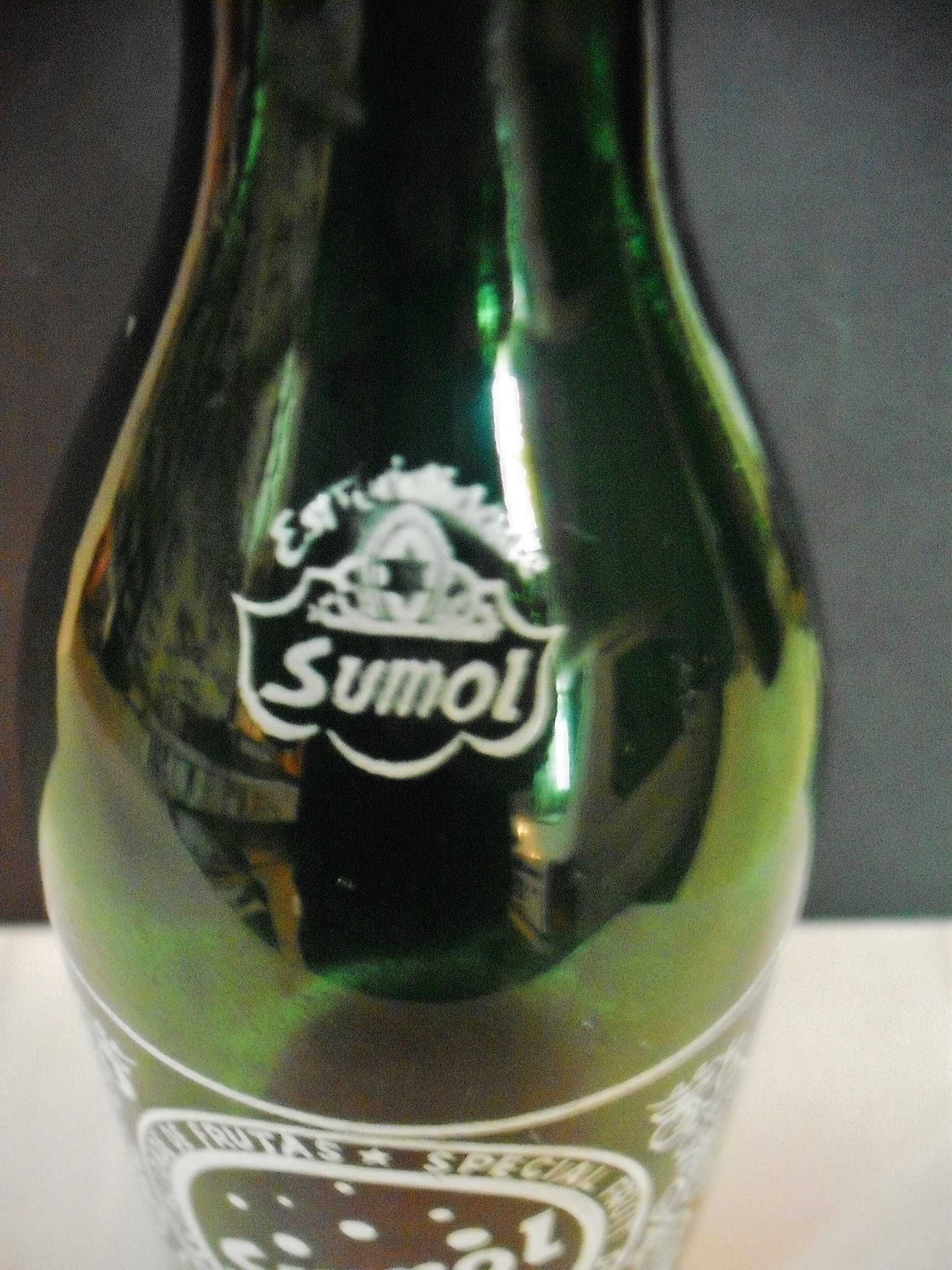 Garrafa antiga dos Refrigerantes Sumol - Pirogravada