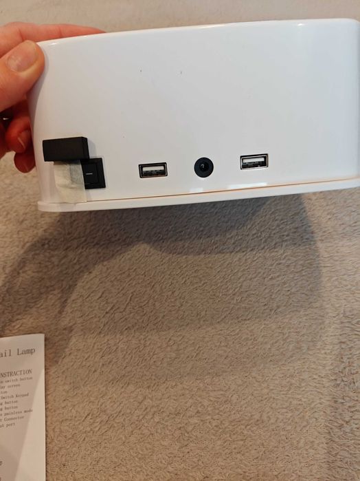 Bezprzewodowa lampa UV do paznokci Akumulatorowa suszarka do paznokci