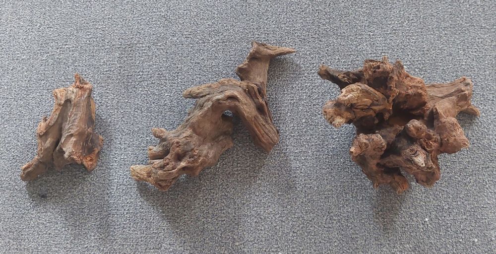 3 Korzenie do akwarium