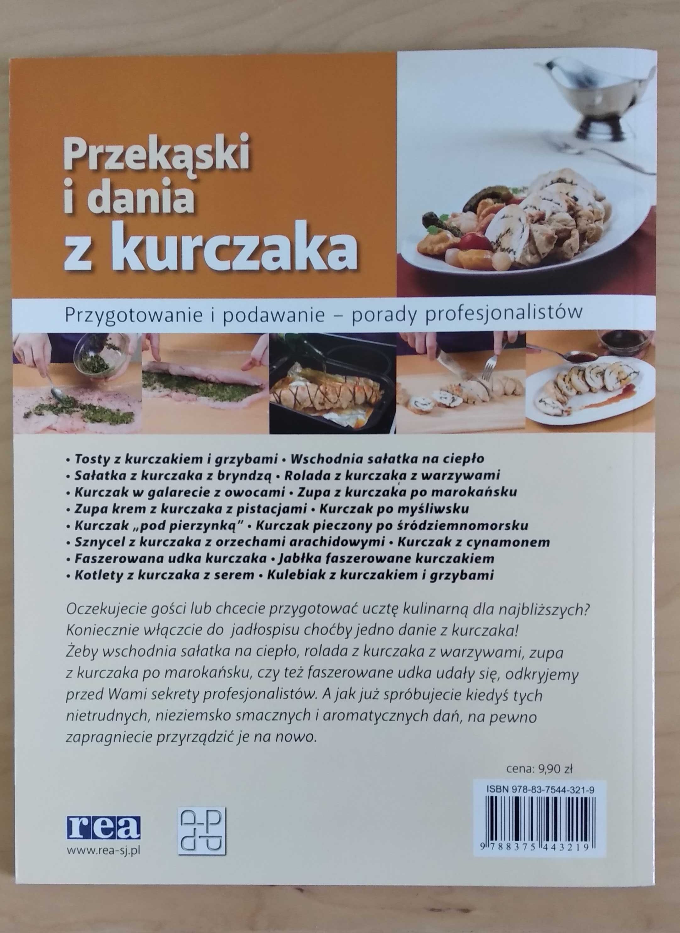 Przekąski i dania z kurczaka