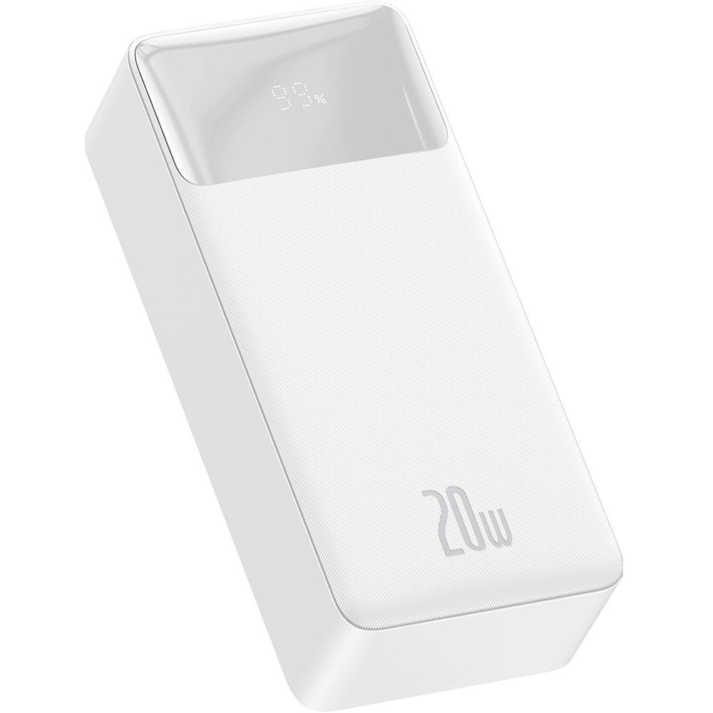 Power Bank Baseus Bipow 20W 30000mAh (PPBD050402) білий