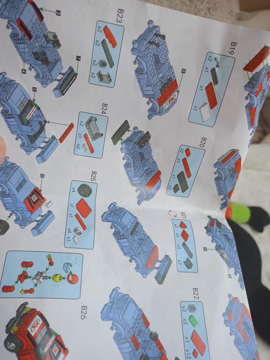 Klocki samochód j lego