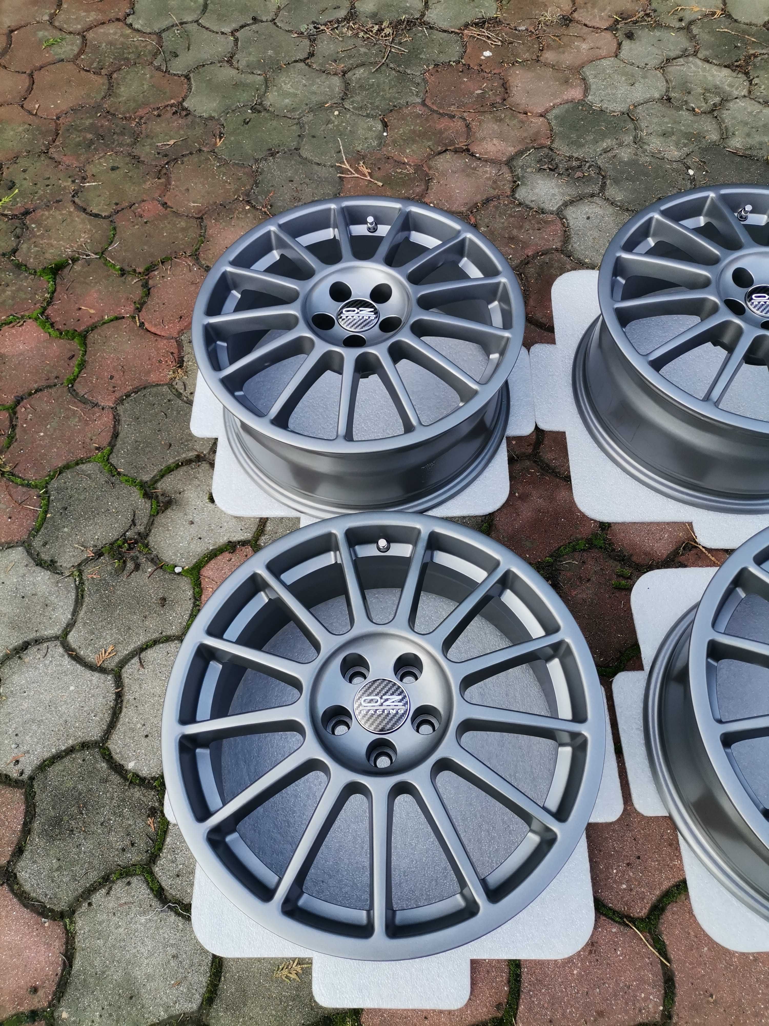 17'' 5x100 Oz Grafit Mat Śliczne Vw Skoda Seat.