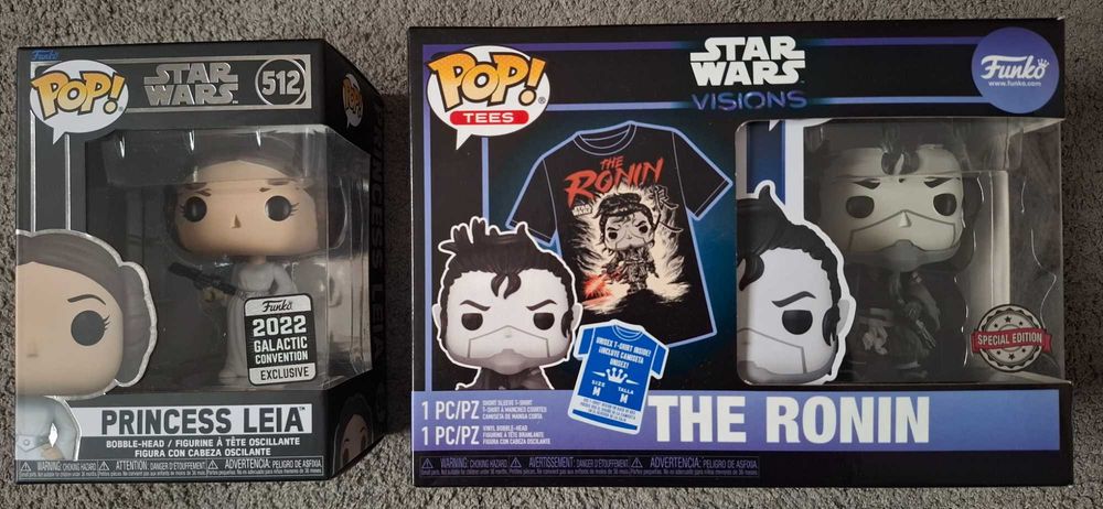 Vários Funko POP - Star Wars e Cyberpunk 2077
