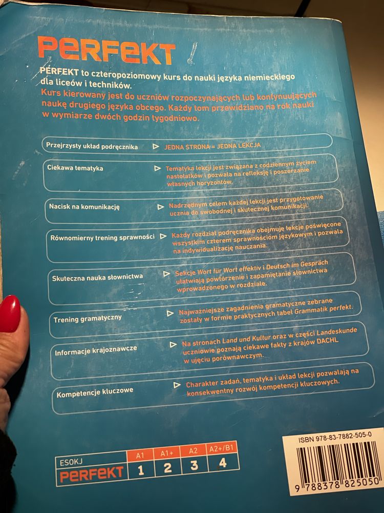 Perfekt 1 , Jezyk niemiecki  dla LO i technikum , Pearson