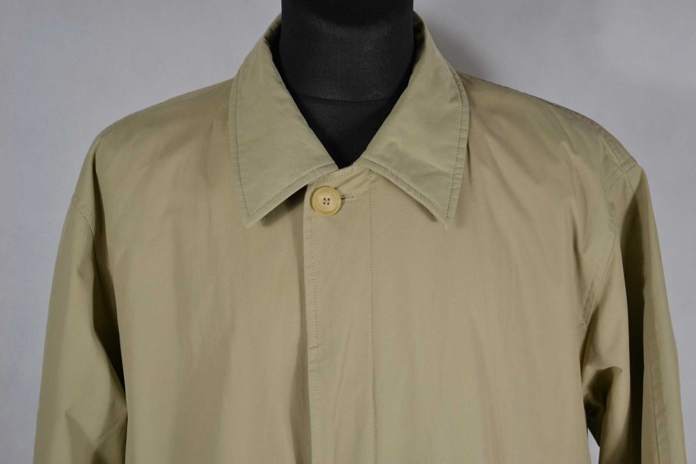 HUGO BOSS Trench Płaszcz Męski 58 Oryginalny Super Stan Bawełna