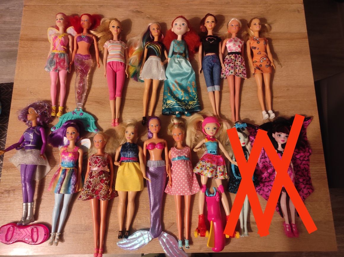 Lalki Barbie, kule LOL, akcesoria do lalek