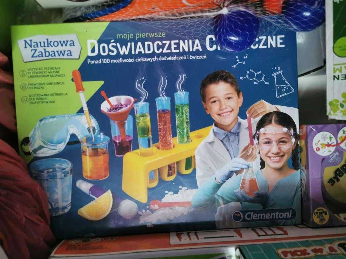 Moje pierwsze doświadczenia chemiczne - Clementoni