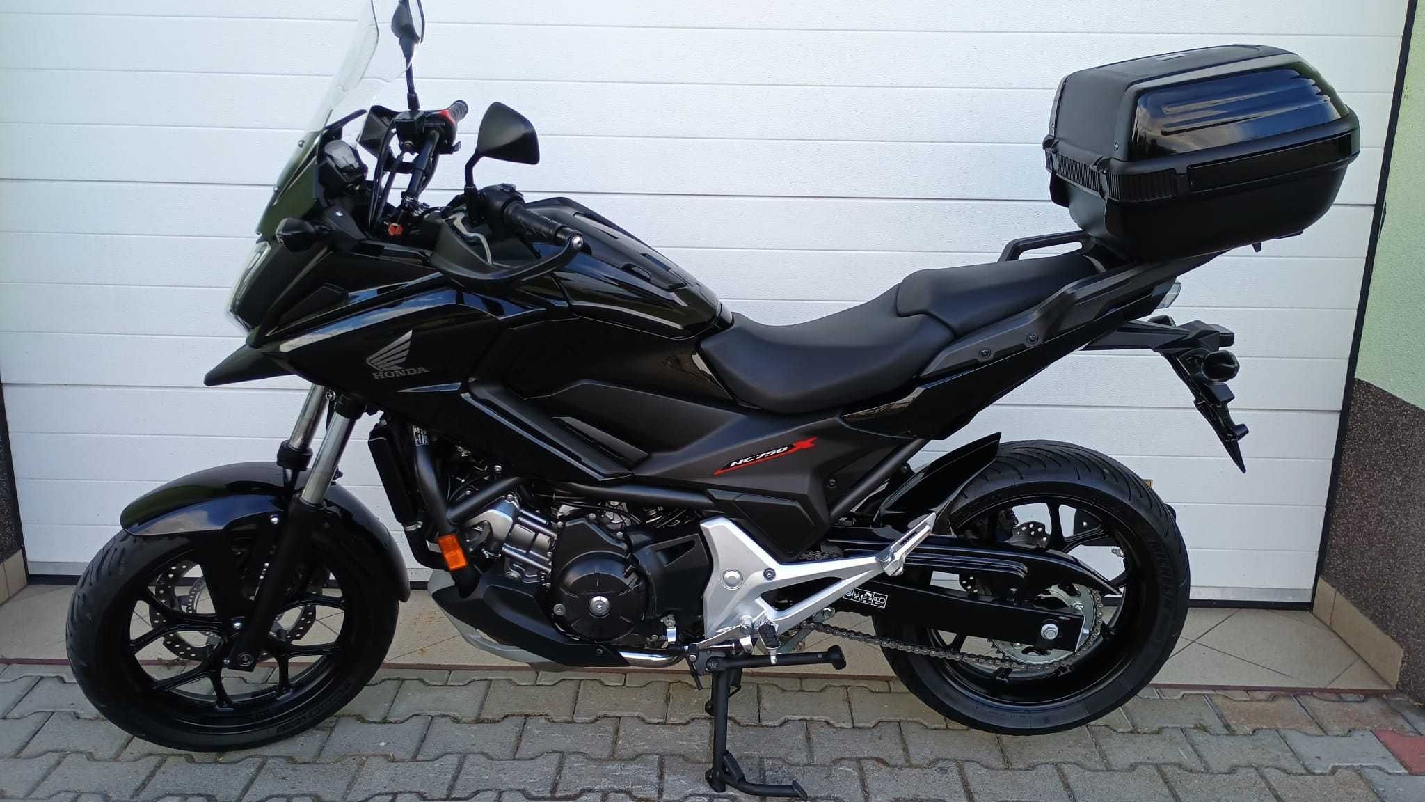 HONDA NC 750X r.2017 + KUFER nc 700 x 750 s mt07 tracer