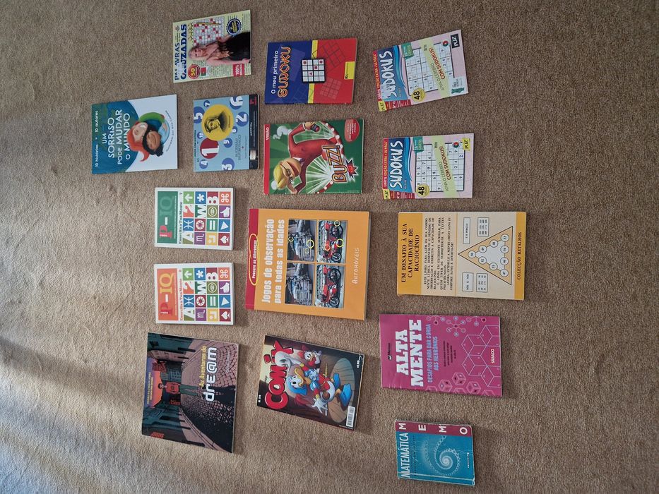 Livros vários. Cada 1 euro.