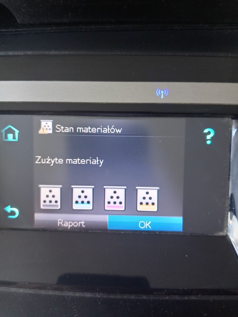 Laserowa kolorowa Drukarka. Laser jet pro CM1415fnw color MFP