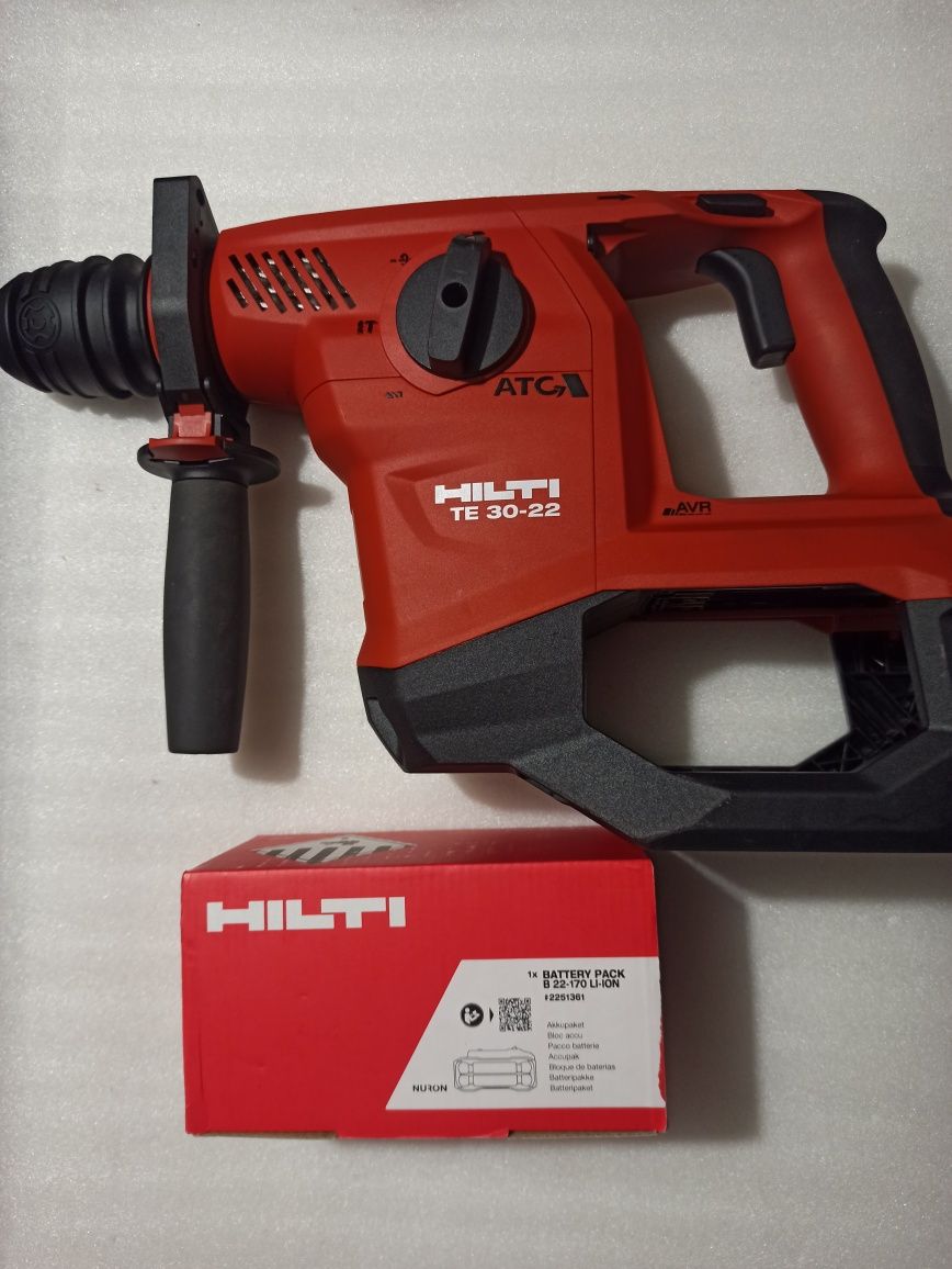 Акумуляторний безщітковий перфоратор Hilti TE 30 -22 Nuron