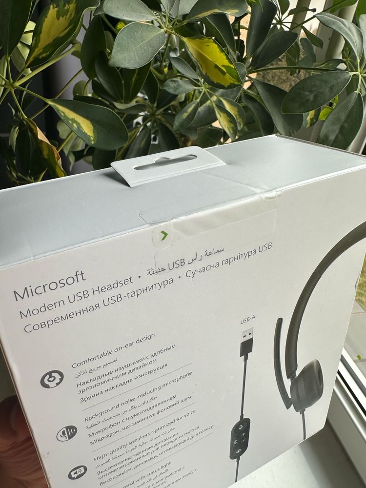 Słuchawki Microsoft Modern USB Headset czarne TOMI-TECH