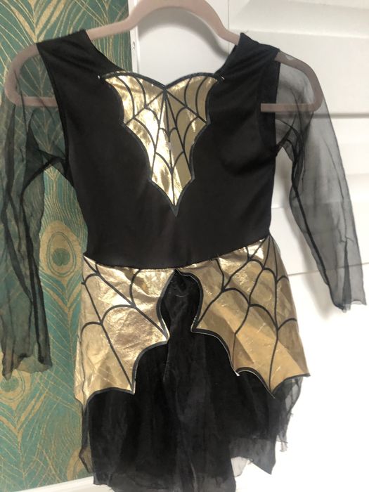 Strój halloween 122 sukienka