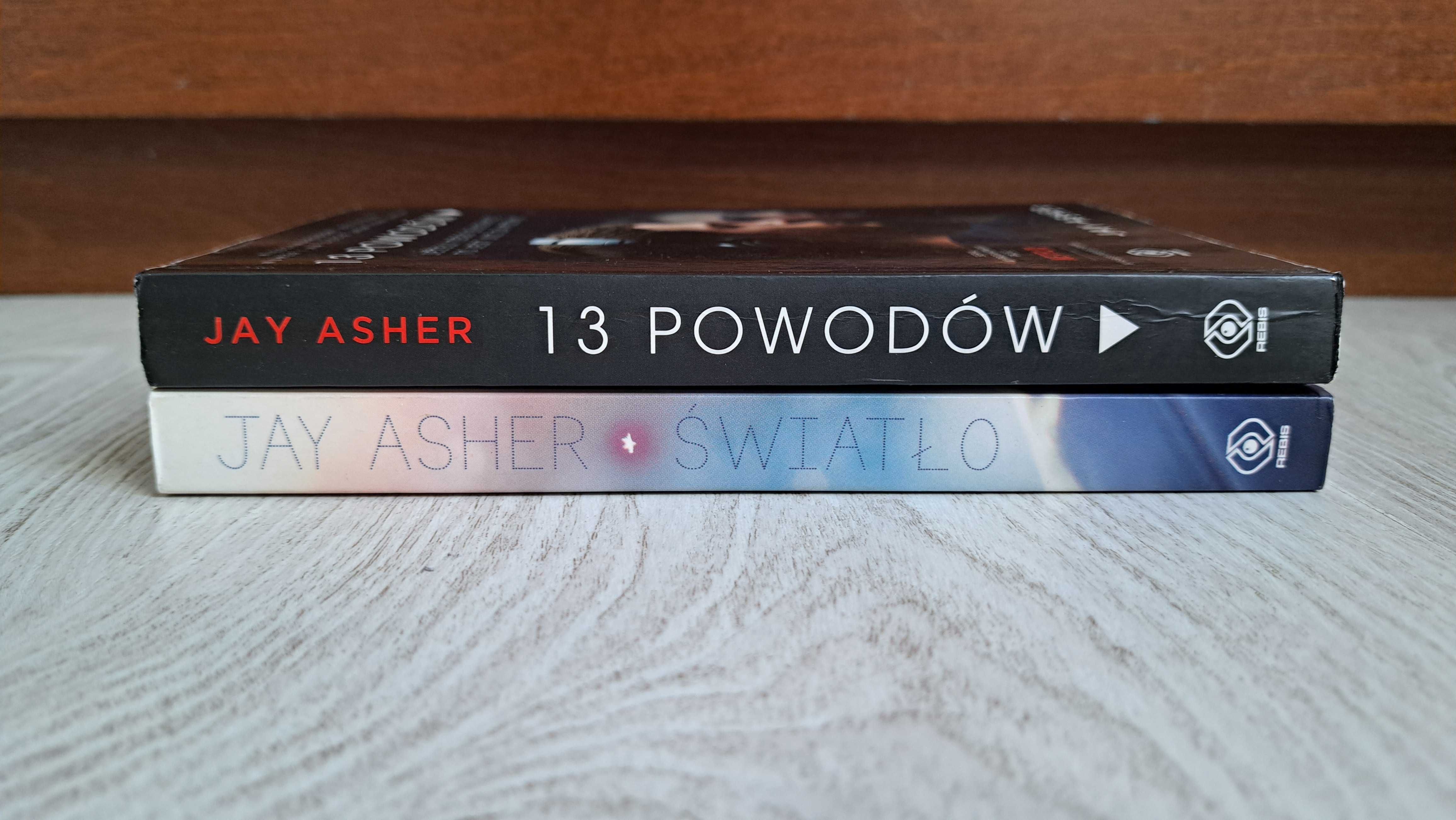 2x Jay Asher 13 powodów Trzynaście powodów  + Światło