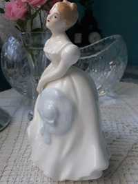 Figurka dama porcelanowa Genuine Fine Bone China Shudehill