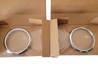 Maserati Levante - ring, pierścień, ramka halogenu, fog frame - CHROM