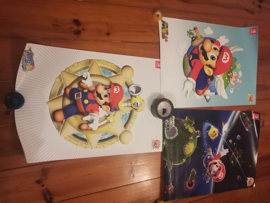 Posters super Mario super 3d Nintendo