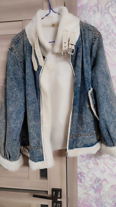 Джинсова куртка, осінь - зима 48-50