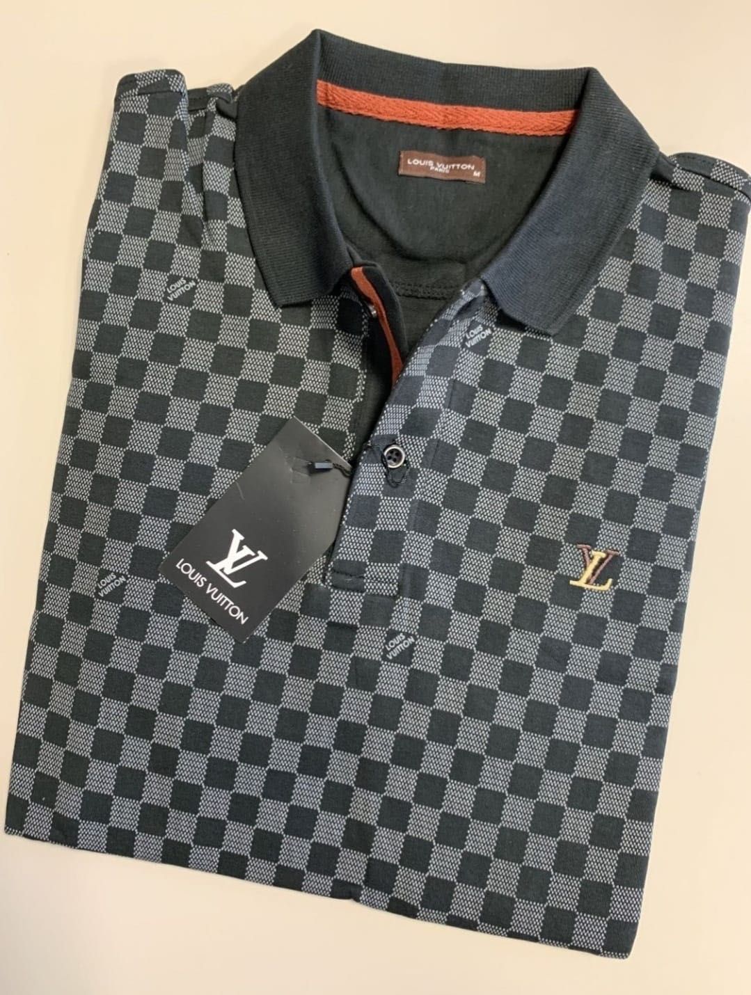 meska koszulka polo Louis lv kratka