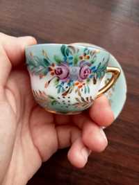 Mini chávena de porcelana de coleção