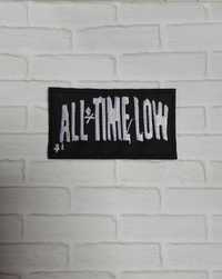 Naszywka, naprasowanka: All Time Low logo (rock, pop, punk)