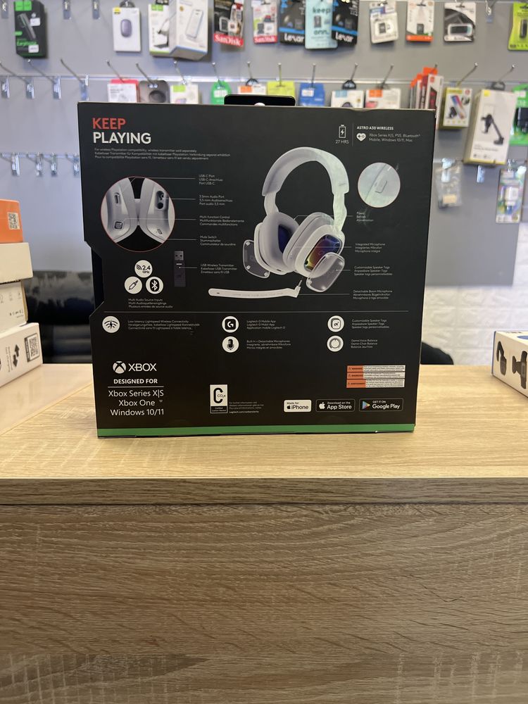 Logitech ASTRO A30 WIRELESS White